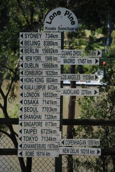 Lone Pine Sign