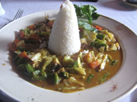vegetable curry bali