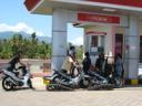 petrol station