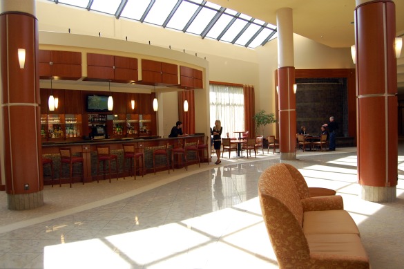 Lobby and bar