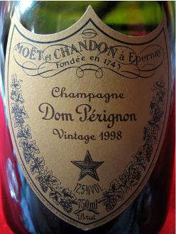 Dom Perignon bottle 750 ml