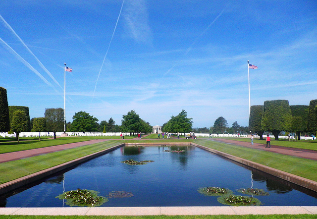 american wwii cemetery memorial omaha beach normandy