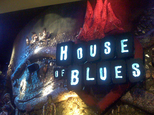 The House of Blues has live music seven days a week.