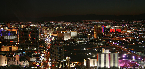 Looking south down Las Vegas Boulevard