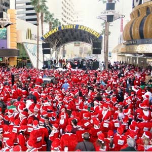 Las Vegas Great Santa Run 2007 [image courtesy of Opportunity Village]