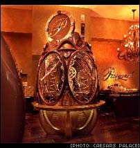 Payard chocolate clock at Caesars Palace Las Vegas