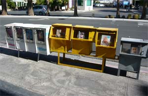 News boxes