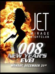 Jet Vegas New Year’s Eve 2007 James Bond