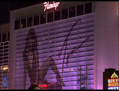 Toni Braxton banner at Flamingo Las Vegas