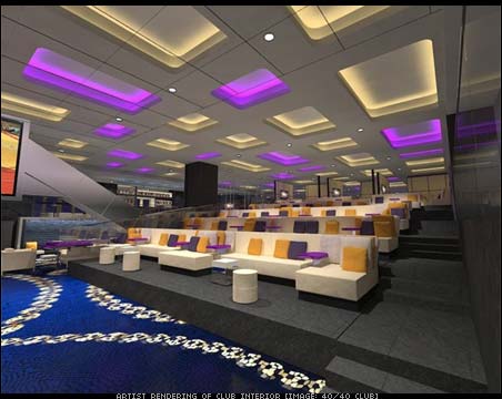 Jay-Z 40/40 Club in Las Vegas - artist renderings