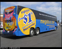 Megabus Offers $1 Fare From LA to Vegas