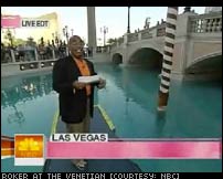 Today Show Visits The Venetian - Al Roker