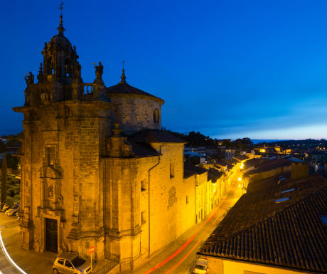 Santiago de Compostela Church of San Fructoso at night-1