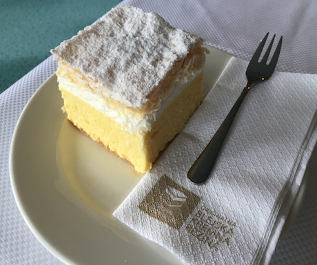 3. Sample the local Lake Bled Cream Cake