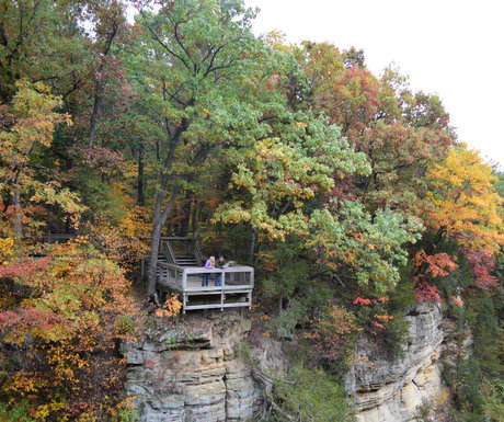 Fall Overlook Starved Rock
