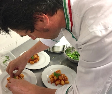 Chef Luigi at Cultura Italiana Bologna Cucina
