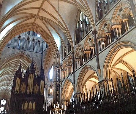 Lincoln Cathedral interior