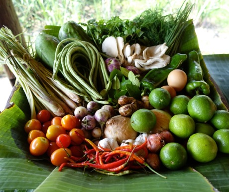 Cant Miss Experiences in Luang Prabang Laos-Ingredients for Lao Cooking Class