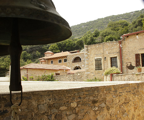 Monastery on the way out of Neapoli heading towards Lasithi Plateau