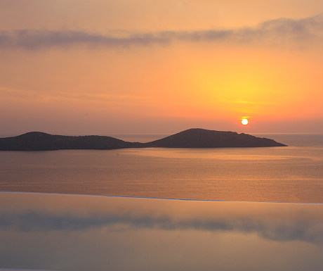 Elounda Gulf Villas sunrise