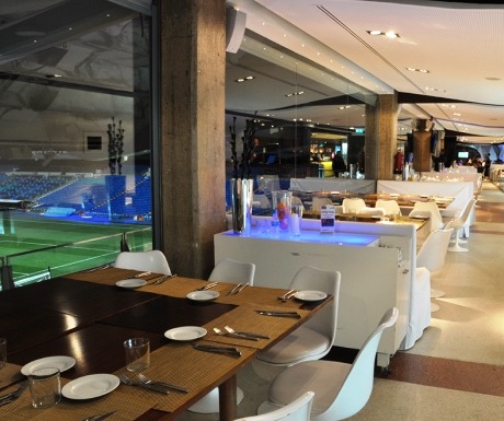 Real Madrid Santiago Bernabeu Stadium cafe