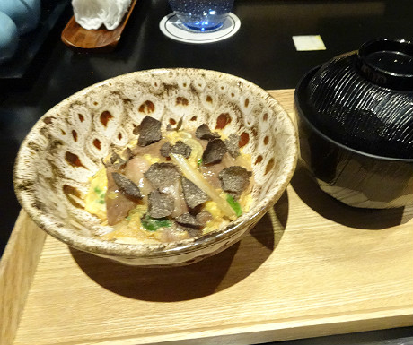 Mikuni wagyu beef with truffles