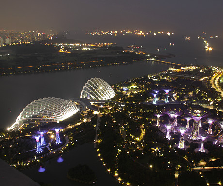 Marina Bay Sands Hotel view