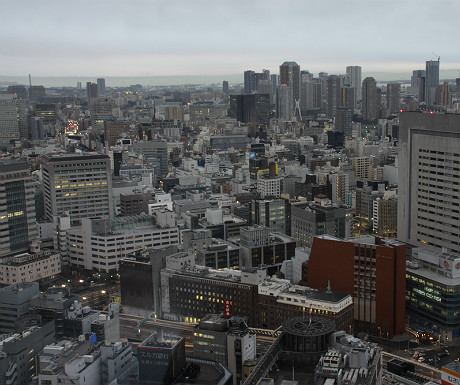Mandarin Oriental Tokyo view