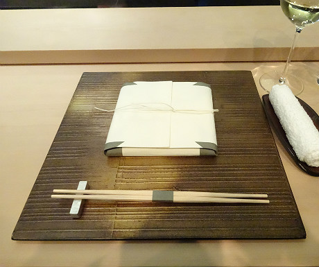 Sushi Sora Restaurant place setting