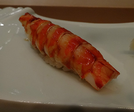Sushi Sora Restaurant marinated prawn