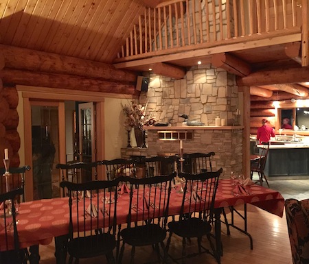 Dining room at Inn on the Lake