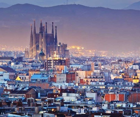 Barcelona cityscape