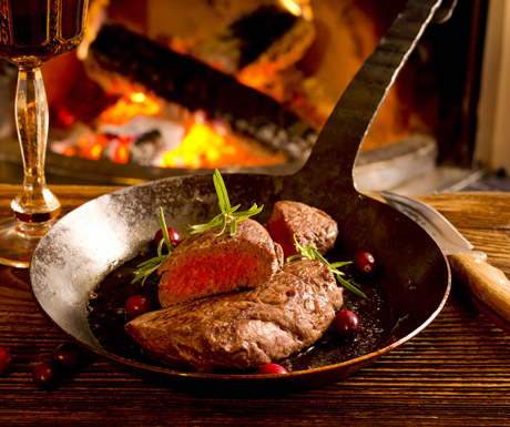 Steak in Argentina