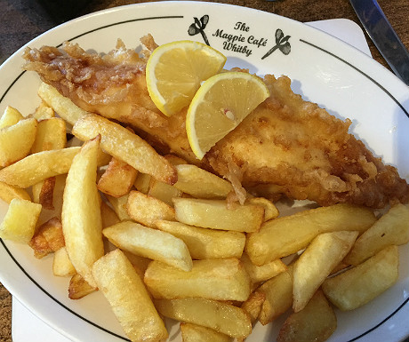 Magpie Cafe fish and chips