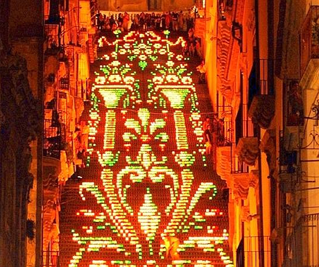 Scala Illuminata, Caltagirone