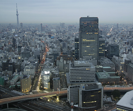 Tokyo at dawn