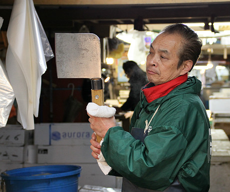 Tsukiji fish market