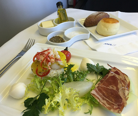 ANA in-flight starter