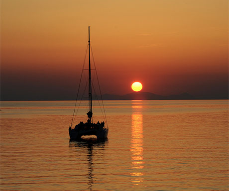 8. Spend a day cruising the Aegean Sea