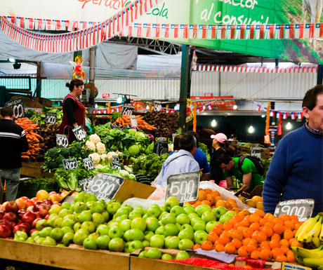 Chile market place