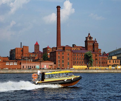 Aquabus in St Petersburg