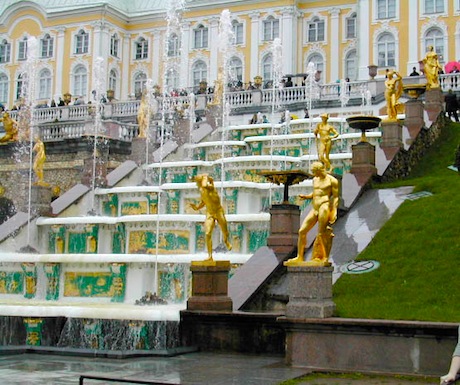 Peterhof Staircase Fountain