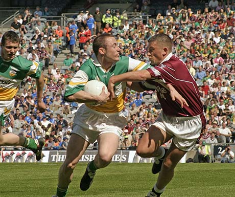 GAA Gaelic Games Offaly and Westmeath play in the Leinster football championship, Croke Park, Dublin
