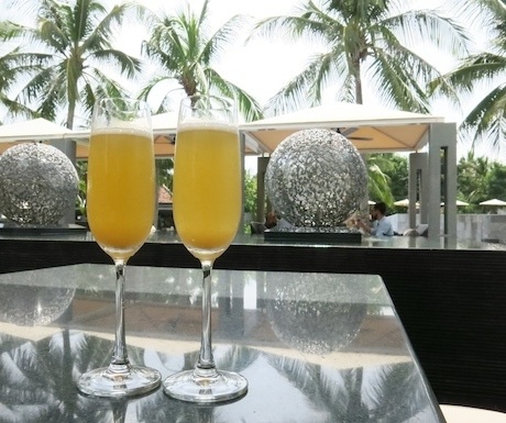 Nam Hai - Champagne Cocktails