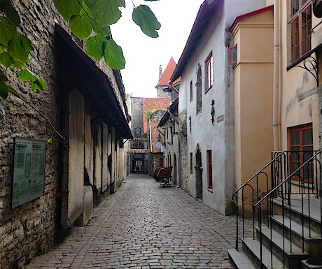Old Town cobblestone streets
