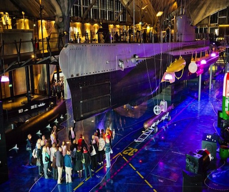 Inside Lennusadam Seaplane Harbour