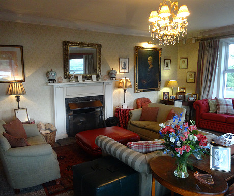 Kinloch Lodge drawing room