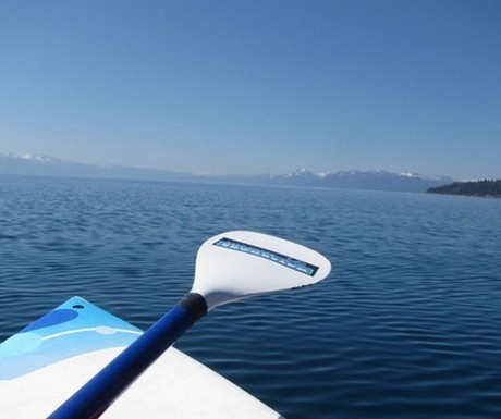 View from SUP Lake Tahoe