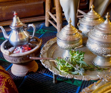 Moroccan mint tea