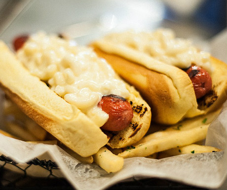 Ditch Plains Restaurant hot dogs